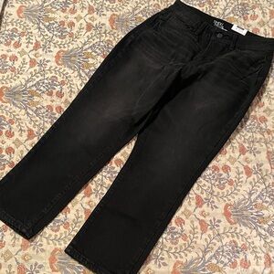 NWT Time & Tru High Waist Black Jeans Size 6